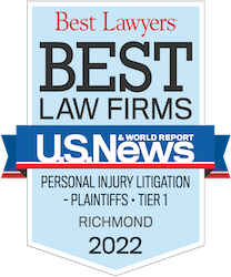 Awarded Best Lawyers and Best Law Firms for Richmond - Virginia Nursing Home Injury